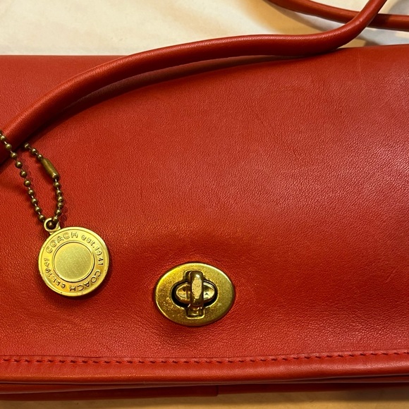 Coach Vintage Dinky # 9375 in RED color - Picture 10 of 12